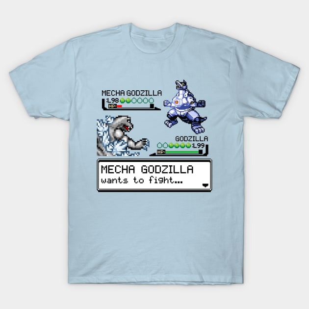 Kaiju Fight T-Shirt by CoDDesigns
